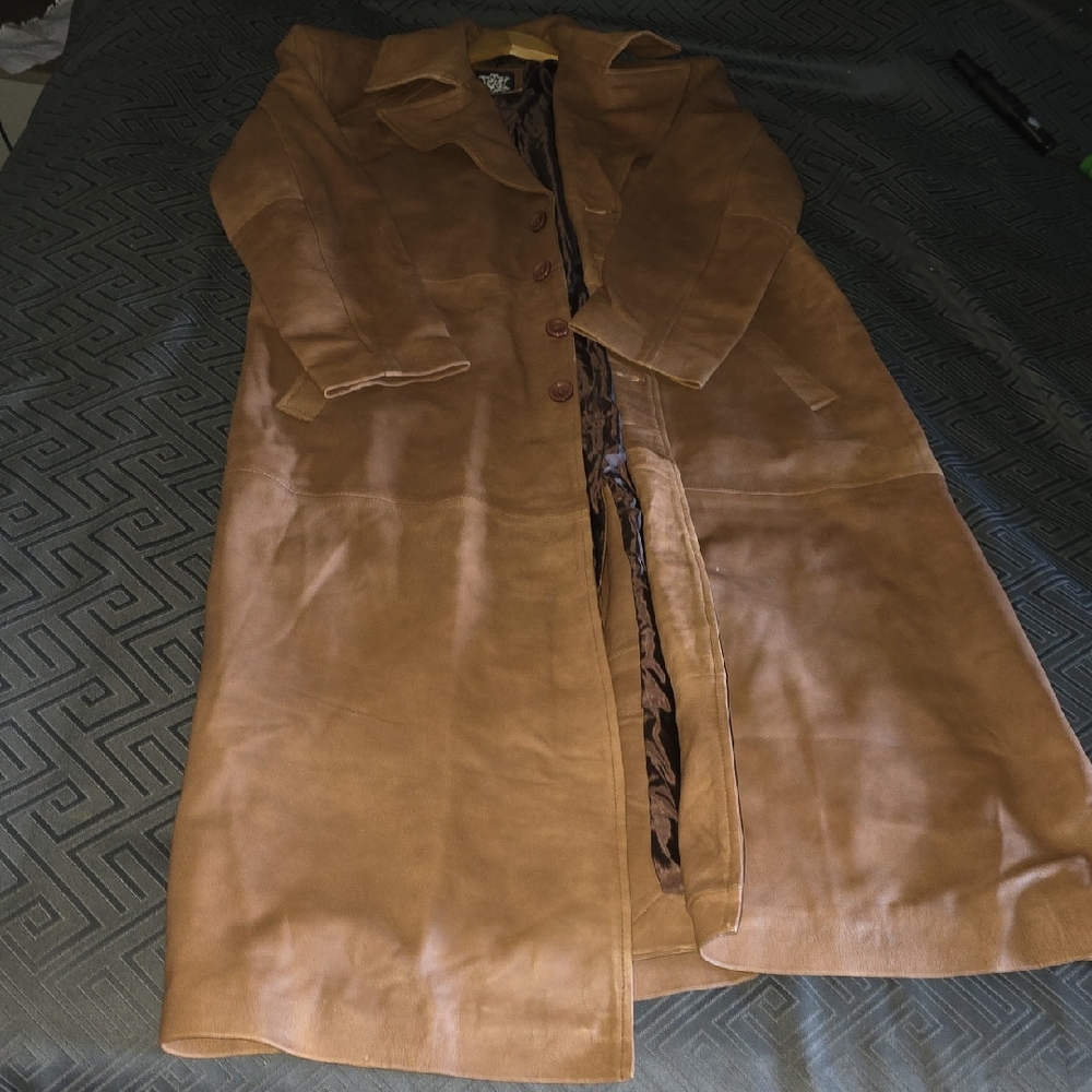 Men's Tan Long Coat